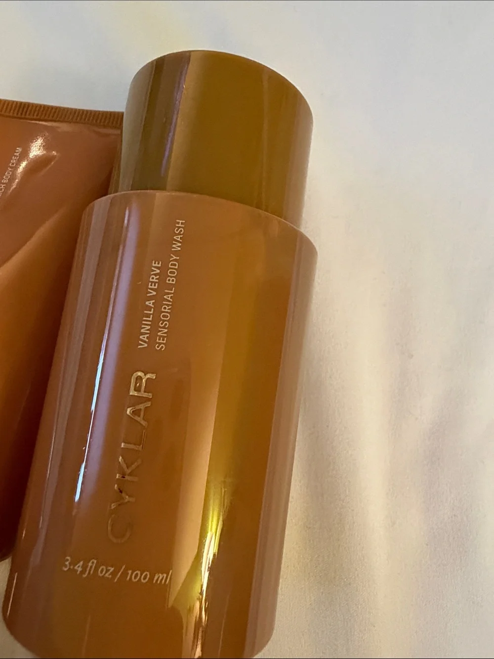Cyklar Vanilla Verve Travel Body Wash & Lotion